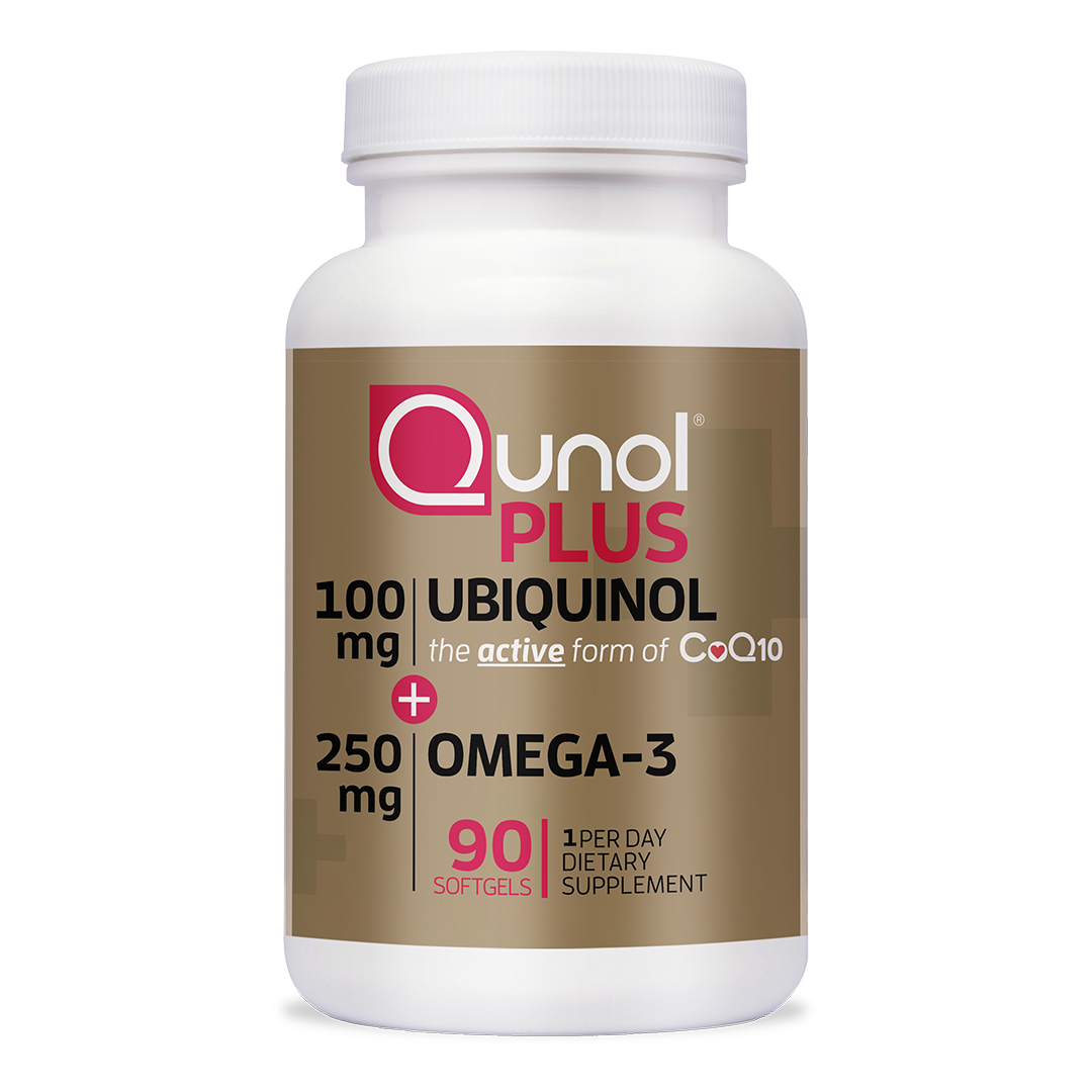 Qunol Plus Ubiquinol CoQ10 and Omega-3 Fish Oil