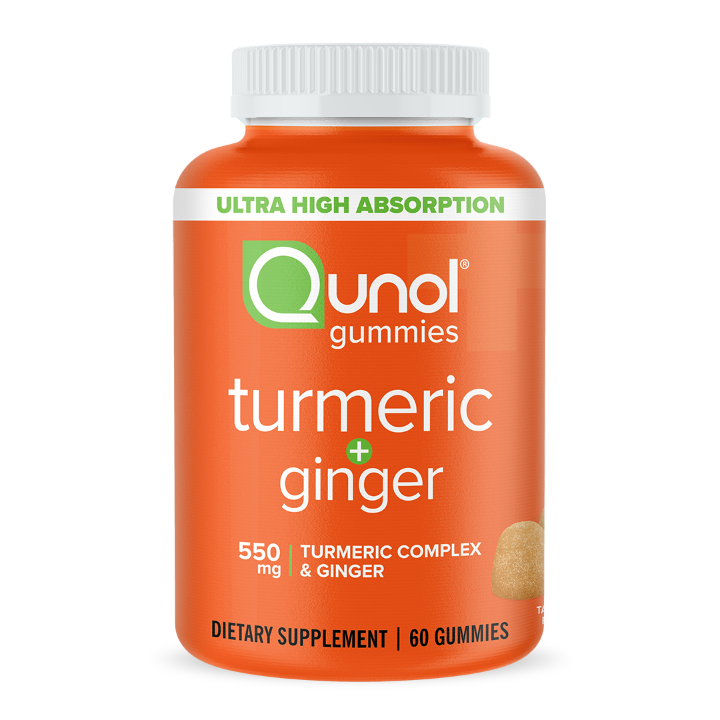 Qunol Turmeric Curcumin Ginger Gummies